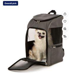 TrustyPup Medium Cat & Dog Travel Pet Backpack