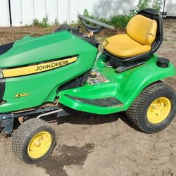 No Deck - 2013 John Deere X320 Riding Lawn Mower - Kawasaki V Twin - Needs Fix