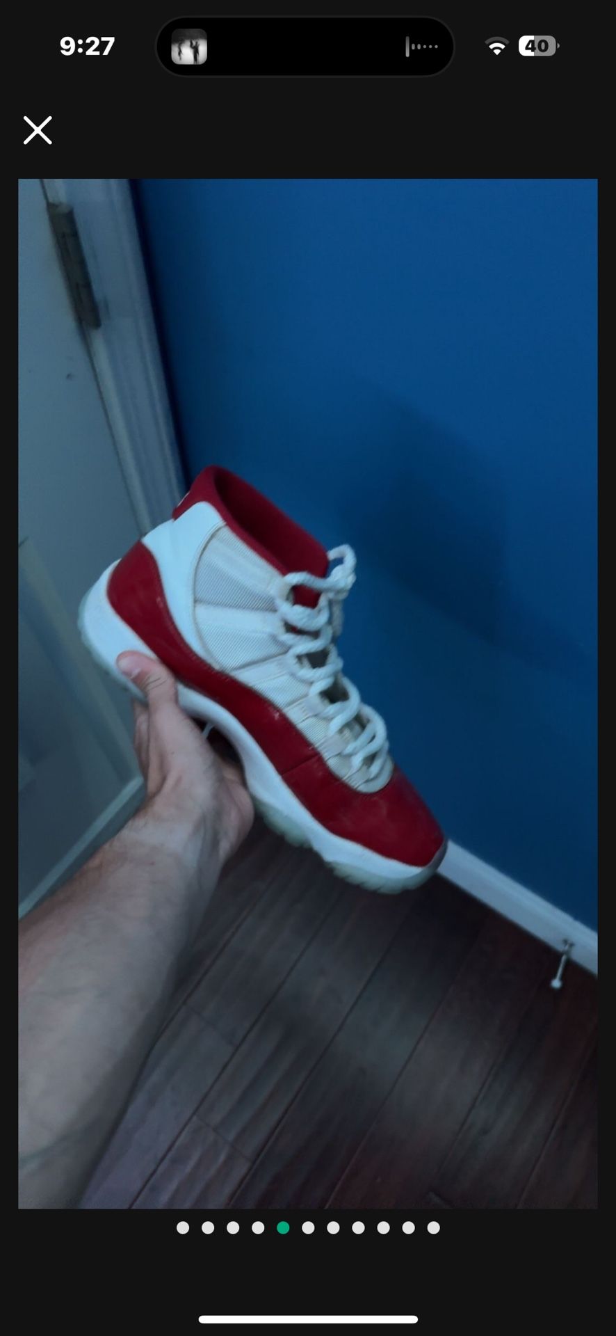 Cherry 11 Jordans