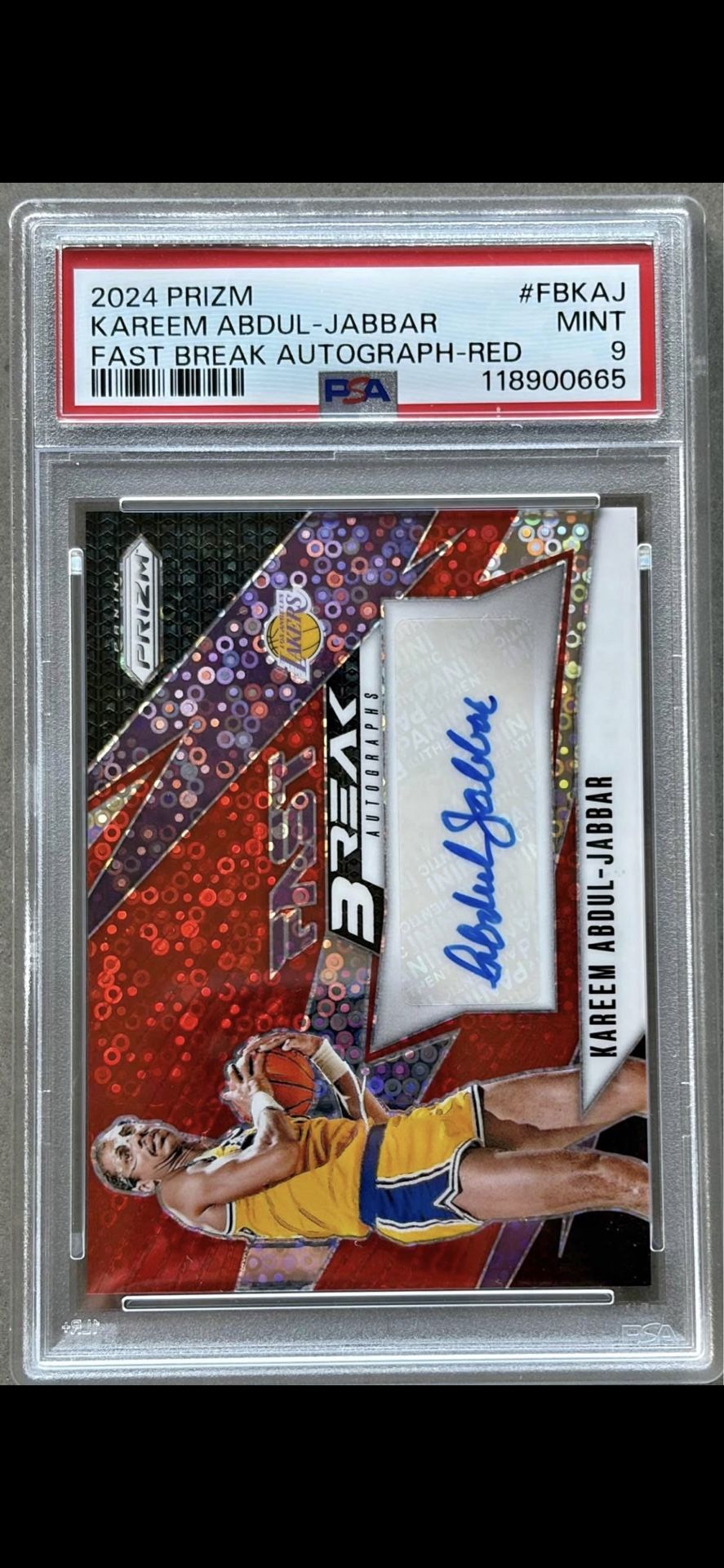Kareem Abdul Jabbar Rare Psa Graded Auto Card
