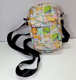 Nickelodeon Rugrats Crossbody Buckle Down Bag Kidcore 90s Y2K Colorful
