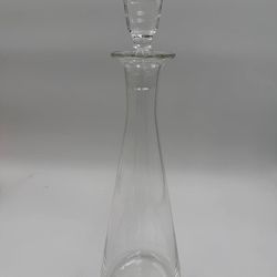 Vintage Crystal Wine Decanter 16" Fine Glassware Giftware Collection