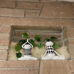 Frogs In Yoga Position 