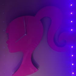 barbie clock