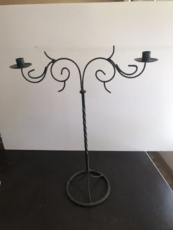 Metal Candle Holder Stand