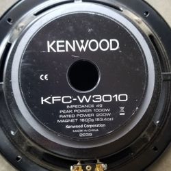 Pair Of KENWOOD SPEAKERS