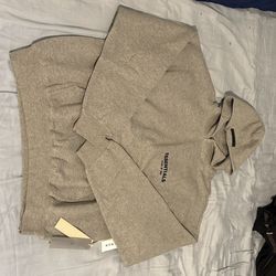 Light Oat Meal Essential Hoodie