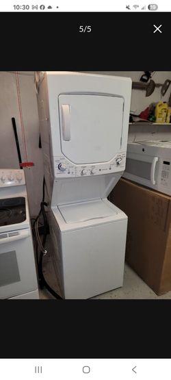Electric Stacked Washer and Dryer