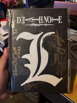 Signed Death Note Book (Pick Up Only)