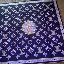 Multicolor Logo scarf 