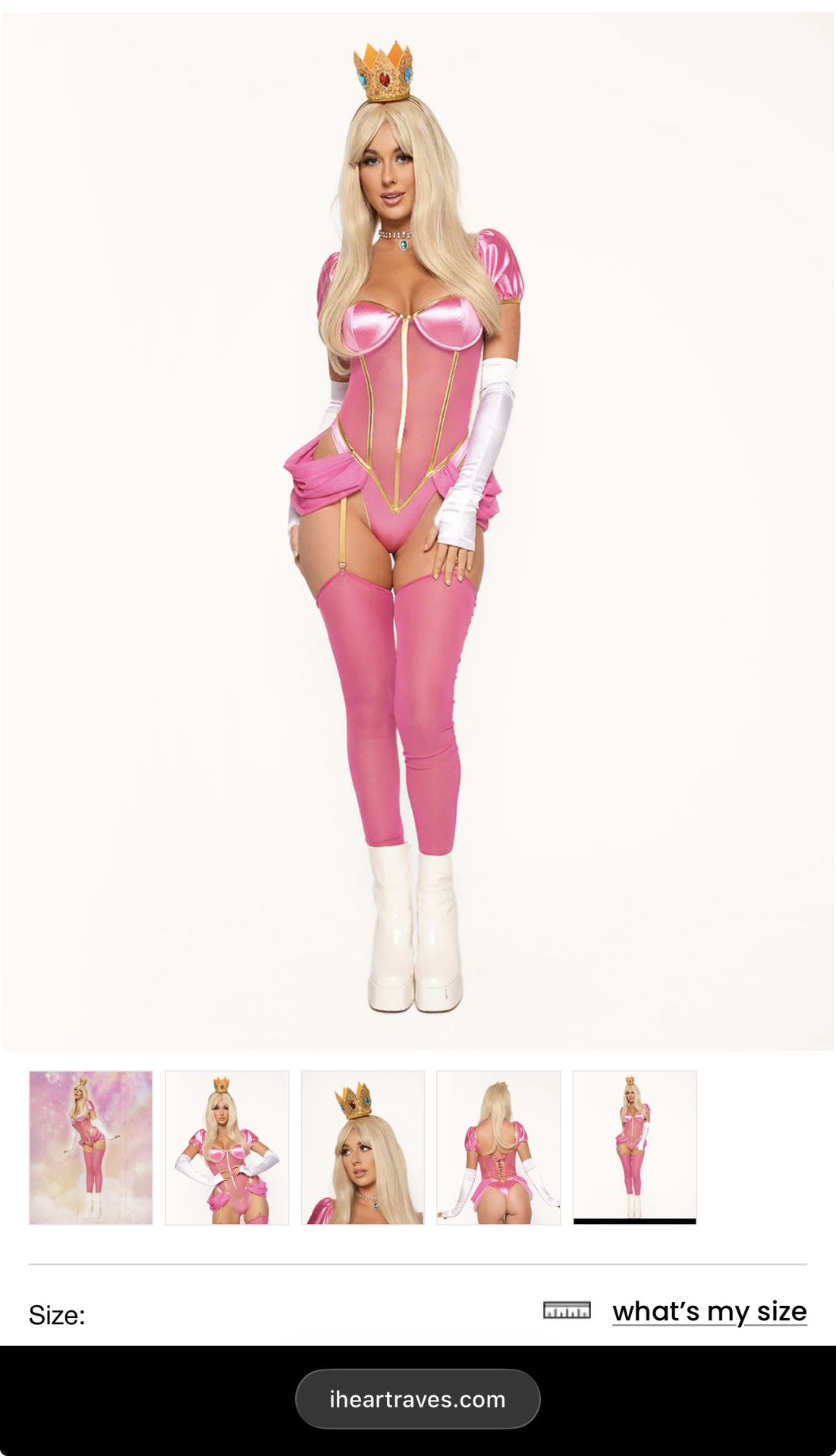 Sexy princess peach