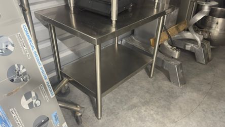 36” x 26” x 30” CUSTOMIZED SIZE   ❗️ALL STAINLESS STEEL Table -   Heavy duty 