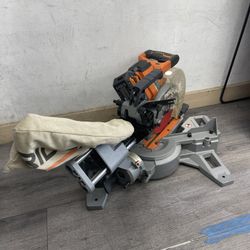 Ridgid 18V Brushless Cordless 7-1/4 in. Dual Bevel Sliding Miter Saw R48607