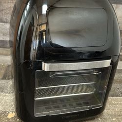 CHEFMAN Multifunctional Digital Air Fryer+ Rotisserie, Dehydrator, Convection Oven, 17 Touch Screen Presets Fry, Roast, Dehydrate, Bake, XL 10L Family