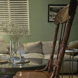 Vintage Oak Walnut Chairs