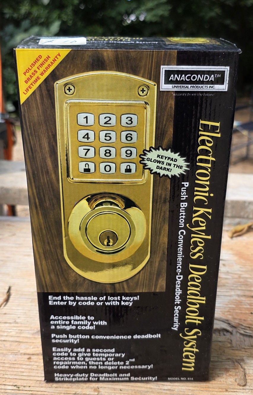 Electronic Keyless Deadbolt Sistem