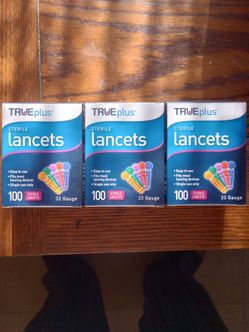 True plus Lancets Lot of 3. New!!!
