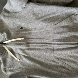 Dark Grey Polo Sweater