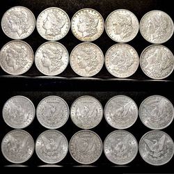 US Silver Morgan Dollar