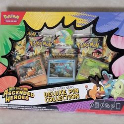 Pokemon First Partners Deluxe Pin Collection