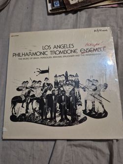 Los Angeles philharmonic trombone vinyl record