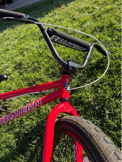 Red BMX 20’ bike