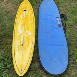 Surfboard longboard board with board bag