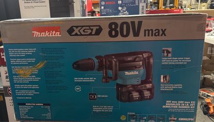 Makita XGT 80V Max Demolition Hammer Kit