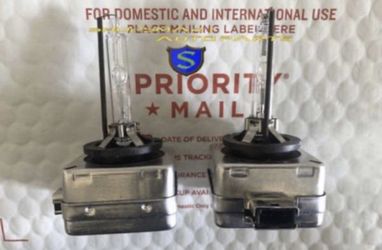 NEW 2 x HID Xenon D1S 4300k 4.3k 35W for Osram Philips Headlights High And Low Beam Bulbs light OEM white
