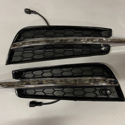 LA Zona Auto Parts 2010 to 2014 Chevy Cruze LED Fog Lights Luces de neblina Lid
