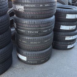 245/45/17 Fuzion Tires Installed And Balanced / Instaladas Y Balanceadas 