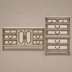 9 Drawer  & 5 Drawer Tall Chest