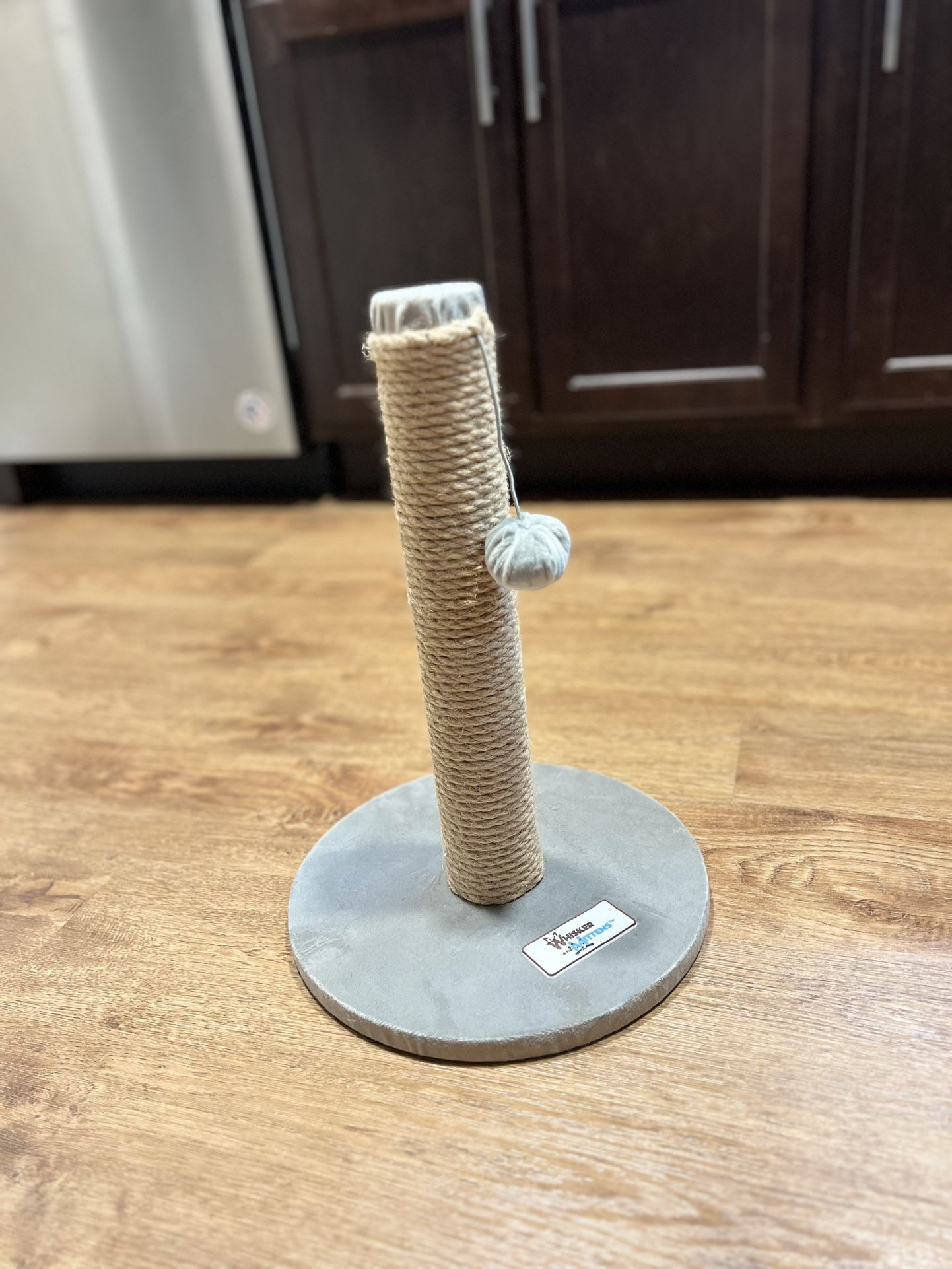 Cat Scratching Post With Toy Attached