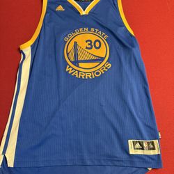 Adidas Swingman Steph Curry #30 NBA Golden State Warriors Jersey - XXL + 2” Length