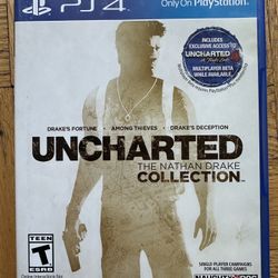 PS4 Uncharted The Nathan Drake Collection 