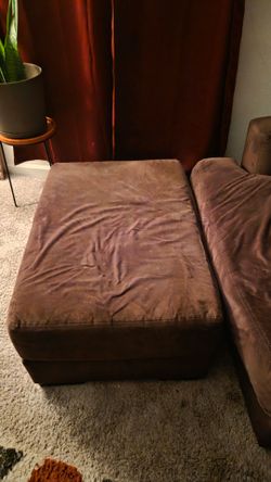 Brown couch