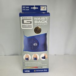 NEO G WAIST BACK SUPPORT.  New. One Size Fits Most. Ref 889. 