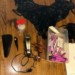 Doll Stand With Other Cosmo Supplies