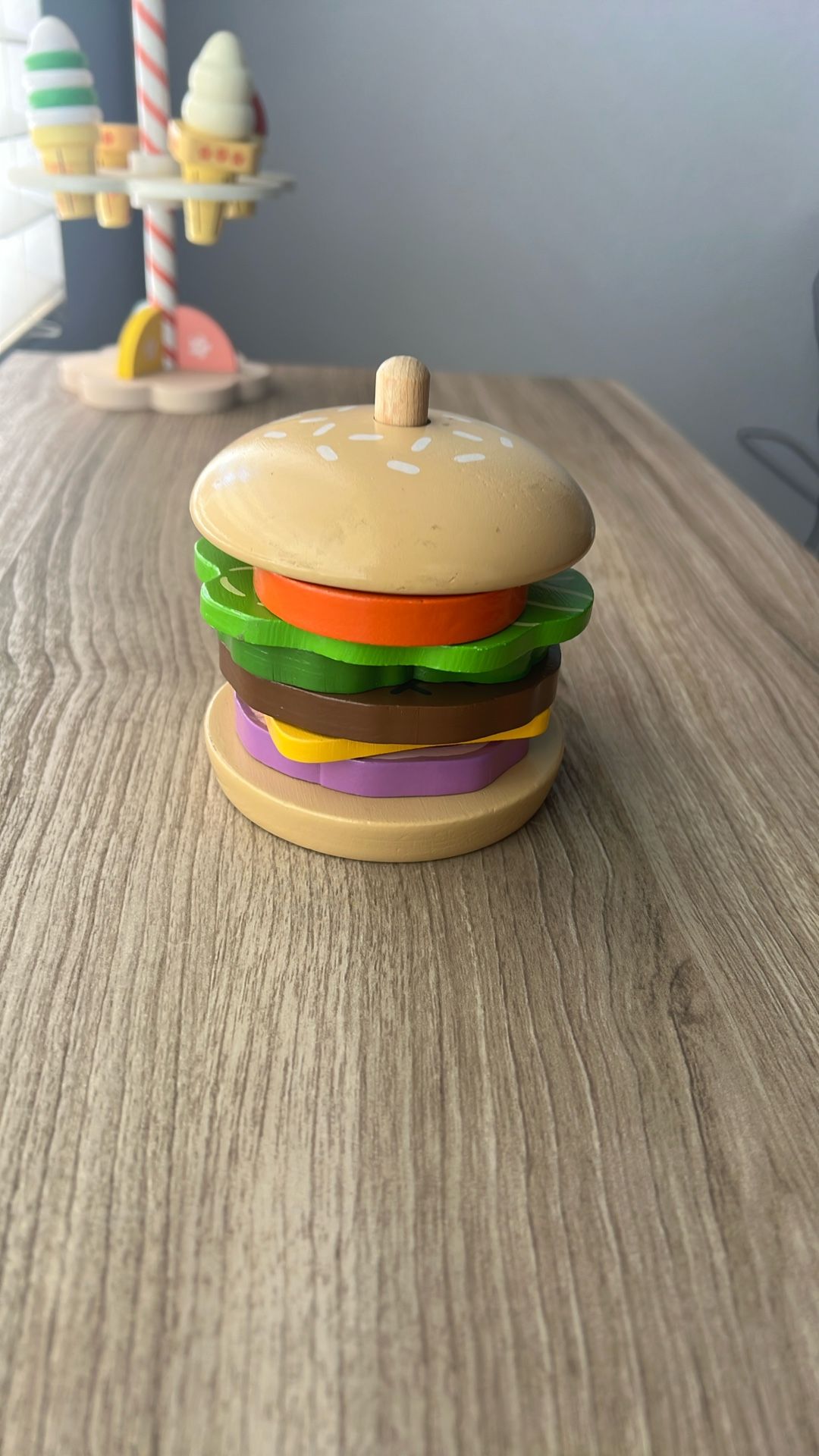 Burger Puzzle Toy