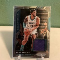 Miles Bridges Sensational Jersey Prizm Basketball 2020-2021 Panini NBA 🏀