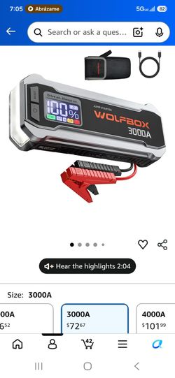 Car jump starter