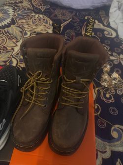 Dr. Martens Brown Lace-Up Boots