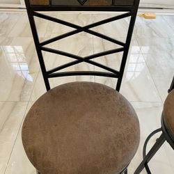 2 Stools Counter height