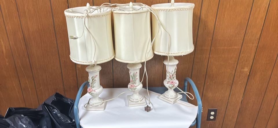 Vintage Porcelain Lamps