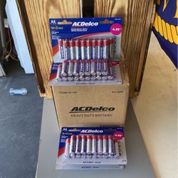 AC DELCO AA BATTERIES 