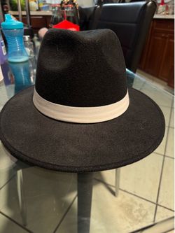 All Black Fedora For Costumes
