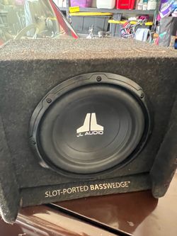 JL audio W0v3 10in sub