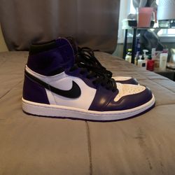 Air Jordan 1 Court Purple 