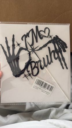 I’m 6/7 bruh cake topper