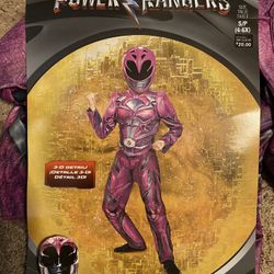 Pink power ranger costume